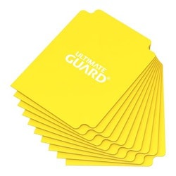 UGD010451 Card Dividers Standard Size Yellow [トレーディングカード用品]