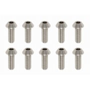 RP-041081A [ボタンヘッドスクリュー 高精度切削チタン製 M3×8mm 10本入]