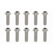RP-041101A [ボタンヘッドスクリュー 高精度切削チタン製 M3×10mm 10本入]