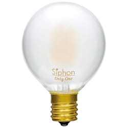 LEDフィラメント電球 Siphon（サイフォン） ボール50 フロスト E17 2700K LDF60D