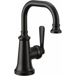 Colinet マットブラック ワンハンドル ハイアーク バスルーム用水栓 Colinet S44101BL