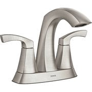 Lindor スポットレジスト(TM) つや消しニッケル 2ハンドル ハイアーク バスルーム用水栓 Lindor 84506SRN