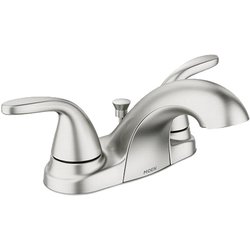 Adler スポットレジスト（TM） つや消しニッケル 2ハンドル バスルーム用水栓 Adler 84603SRN