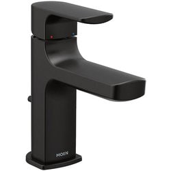 Rizon マットブラック ワンハンドル ローアーク バスルーム用水栓 Rizon 6900BL