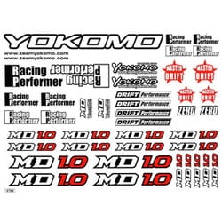 ヨドバシ.com - ヨコモ YOKOMO ZC-MD1-1 [ヨコモ MD1 デカール] 通販 ...