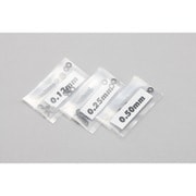 ZC-S25A [スペーサーシム φ2.5 0.13mm/0.25mm/0.50mm厚 各20枚入]