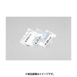 ZC-S40SA [ステンレス製 スペーサーシム φ4.0 0.05mm/0.10mm/0.20mm厚 各10枚入]