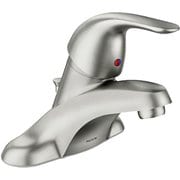Adler WSL84502SRN [Adler スポットレジスト（TM） つや消しニッケル ワンハンドル ローアーク バスルーム用水栓]
