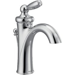 Brantford クローム ワンハンドル ハイアーク バスルーム用水栓 Brantford 6600