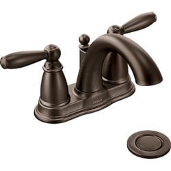 Brantford オイルラビングブロンズ 2ハンドル ハイアーク バスルーム用水栓 Brantford 6610ORB
