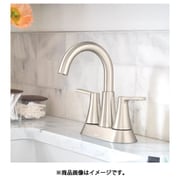 Mikah(TM) スポットレジスト(TM) つや消しニッケル 2ハンドル ハイアーク バスルーム用水栓 Mikah(TM) 84311SRN