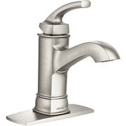 Hensley スポットレジスト(TM) つや消しニッケル ワンハンドル ハイアーク バスルーム用水栓 Hensley WS84414MSRN
