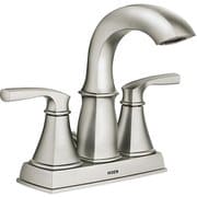 Hensley スポットレジスト(TM) つや消しニッケル 2ハンドル ハイアーク バスルーム用水栓 Hensley WS84411MSRN