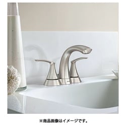 Darcy スポットレジスト（TM） つや消しニッケル 2ハンドル ローアーク バスルーム用水栓 Darcy WS84550SRN