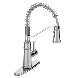Belfield クローム ワンハンドル ハイアーク プルダウン キッチン水栓 Belfield 5927