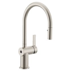 Cia スポットレジストステンレス モーションセンスウェーブ ワンハンドル ハイアーク プルダウン キッチン用水栓 Cia 7622EWSRS