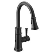 Belfield 7260EWBL [Belfield マットブラック モーションセンスウェーブ ワンハンドル ハイアーク プルダウン キッチン用水栓]