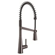 Sleek ブラックステンレス ワンハンドル プルダウン キッチン用水栓 Sleek 5925BLS
