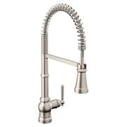 Paterson スポットレジストステンレス ワンハンドル ハイアーク プルダウン キッチン用水栓 Paterson S72103SRS
