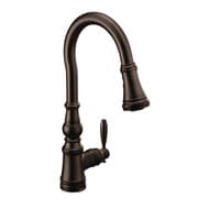 Weymouth オイルラビングブロンズ ワンハンドル ハイアーク プルダウン キッチン用水栓 Weymouth S73004ORB