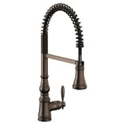 Weymouth オイルラビングブロンズ ワンハンドル ハイアーク プルダウン キッチン用水栓 Weymouth S73104ORB