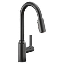 Genta LX マットブラック ワンハンドル ハイアーク キッチン用水栓 Genta LX 7882BL