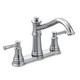 Belfield クローム 2ハンドル ハイアーク キッチン用水栓 Belfield 7250C