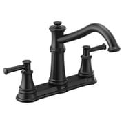 Belfield マットブラック 2ハンドル ハイアーク キッチン用水栓 Belfield 7250BL