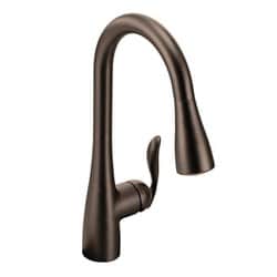Arbor オイルラビングブロンズ ワンハンドル ハイアーク プルダウン キッチン用水栓 Arbor 7594ORB