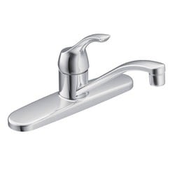 Adler クローム ワンハンドル ローアーク キッチン用水栓 Adler CA87526