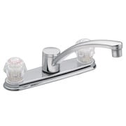Adler CA87685 [Adler クローム 2ハンドル ローアーク キッチン用水栓]