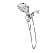 Moen クローム 8機能 7インチ径 ハンドシャワー付きスプレーヘッド スタンダード Moen 220C2EP