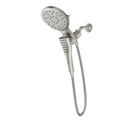 Moen スポットレジスト（TM）つや消しニッケル 8機能 7インチ径 ハンドシャワー付きスプレーヘッド スタンダード Moen 220C2SRN