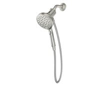 Moen スポットレジスト(TM)つや消しニッケル 8機能 5インチ径 スプレーヘッド ハンドシャワー Moen 220H2SRN