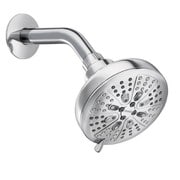 Hydro Energetix クローム 8機能 5インチ径 スプレーヘッド スタンダード Hydro Energetix 200W0