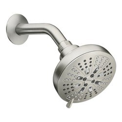 Hydro Energetix スポットレジスト（TM）つや消しニッケル 8機能 5インチ径 スプレーヘッド スタンダード Hydro Energetix 200W0SRN