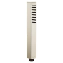 Moen つやありニッケル スクエア ハンドシャワー ハンドヘルド シャワー Moen 189575NL