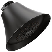 Moen マットブラック 単機能 3.75インチ径 エコパフォーマンス スプレーヘッド スタンダード Moen 6370EPBL