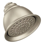 Moen つや消しニッケル 単機能 4.375インチ径 スタンダード スプレーヘッド Moen CL6302BN