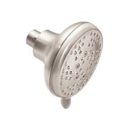 Moen つや消しニッケル 5機能 4インチ径 スタンダード スプレーヘッド Moen CL26500BN