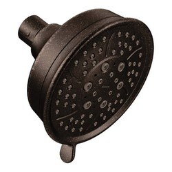 Moen オイルラビングブロンズ 4機能 4.375インチ径 スタンダード スプレーヘッド Moen 3638ORB