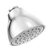Moen クローム 単機能 3.75インチ径 スプレーヘッド エコパフォーマンス シャワーヘッド Moen 6322EP