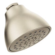 Moen つや消しニッケル 単機能 3.75インチ径 スプレーヘッド エコパフォーマンス シャワーヘッド Moen 6322EPBN