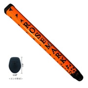 ローズマークグリップ 1.52 MFS オレンジ/ブラック [ゴルフ用グリップ]