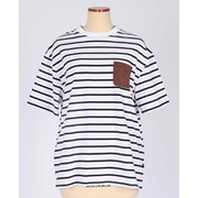 smoAbdhftaLwhtBORDER POCKET L/S T SHIRTS L ホワイト [アウトドア シャツ]