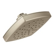 Moen つや消しニッケル 単機能 6インチ径 スプレーヘッド エコパフォーマンス レインシャワー Moen S6365EPBN
