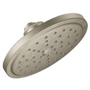 Moen つや消しニッケル 単機能 6.75インチ径 スプレーヘッド エコパフォーマンス レインシャワー Moen S176EPBN