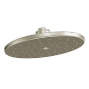Moen つや消しニッケル 単機能 10インチ径 スプレーヘッド エコパフォーマンス レインシャワー Moen S112EPBN