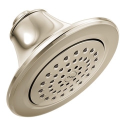 Moen つやありニッケル 単機能 5.875インチ径 スタンダード スプレーヘッド Moen S6312NL