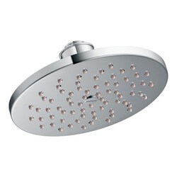 Moen クローム 単機能 8インチ径 スプレーヘッド エコパフォーマンス レインシャワー Moen S6360EP